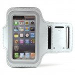 Wholesale iPhone 5S 5C 5 4S 4 Sports Armband (Silver)